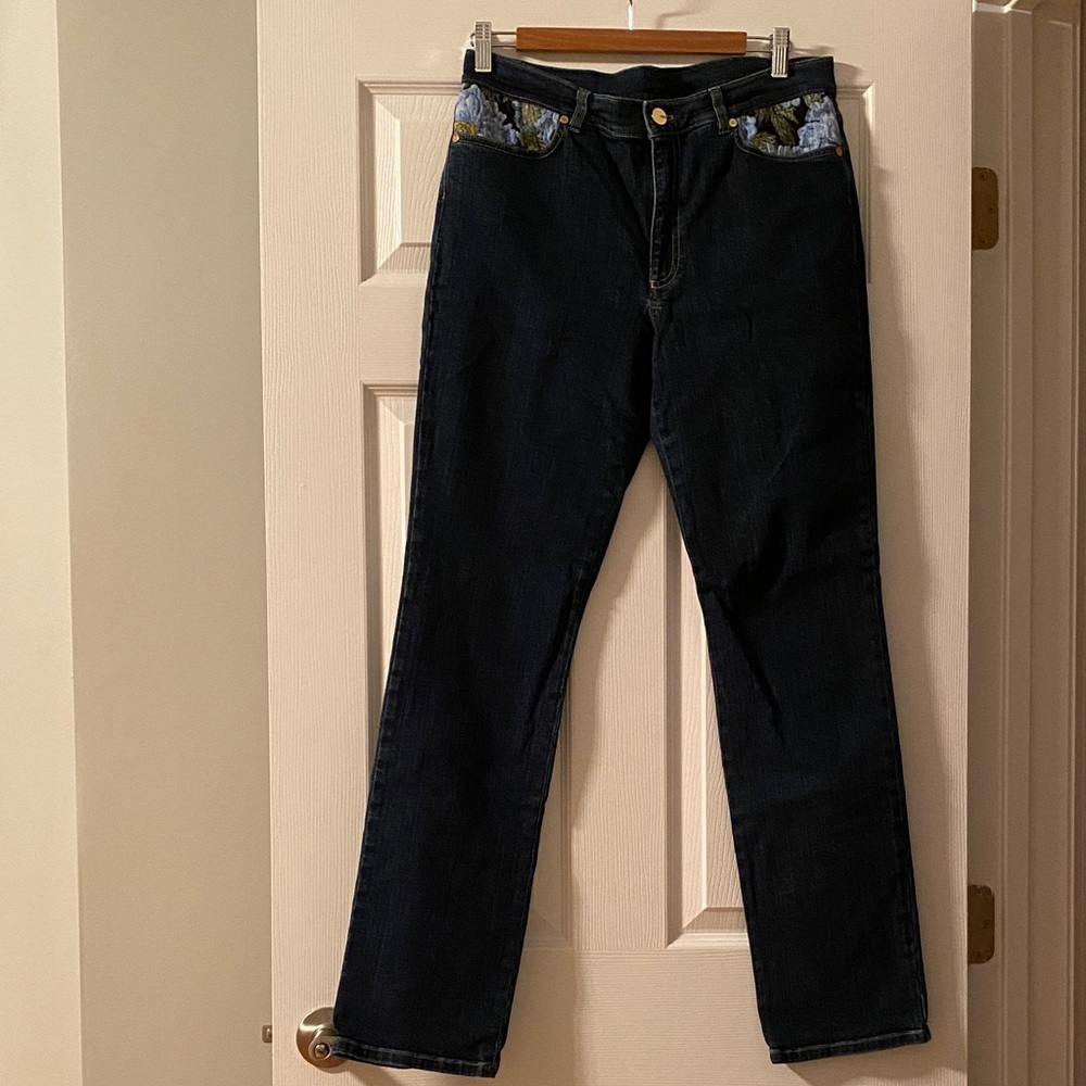 Escada Dark Blue Straight women’s Jeans size 40